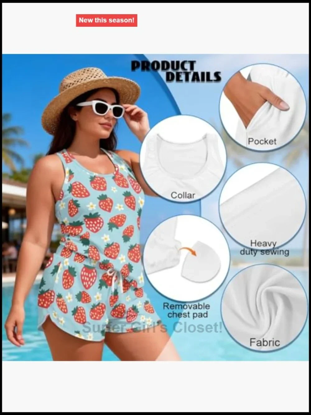 Tankini Swimsuit for Women 2026 Two Piece Modest Bathing Suits with Pockets Boy